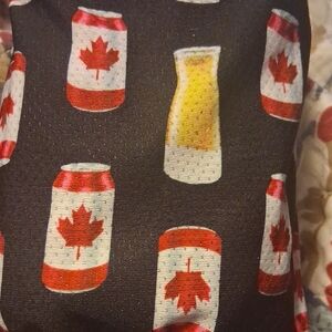 Saxx Volt Black Boxer Brief with Canadian Beer Print Xl